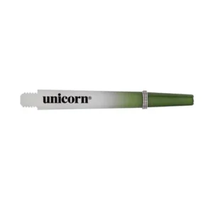 Darts szár Unicorn Gripper 3 Two-Tone zöld-fehér, közepes 44mm