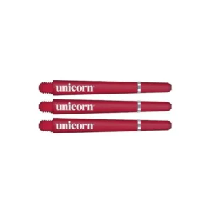 Darts szár Unicorn Gripper 4 piros, közepes 44mm
