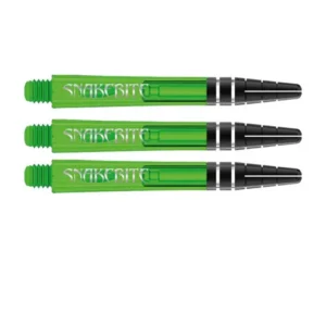 Darts szár RedDragon Nitrotech Peter Wright "Snakebite" zöld, közepes 42mm