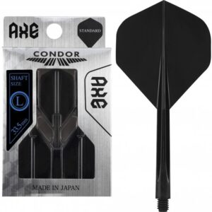 Darts szár toll egyben Condor AXE Standard fekete L