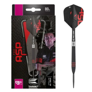 Darts nyíl készlet Target SP Nathan Aspinall Black 2023 80% 22g