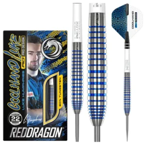 Darts nyíl készlet RedDragon Luke Humphries TX3 Cool Blue SE 90% 22g