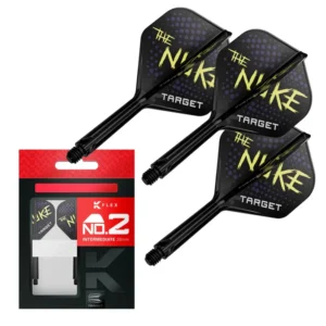 Darts toll és szár egyben Target K-Flex Luke Littler, No2 toll, közepes szárral 26 mm