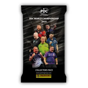 Panini PDC World Championship of Darts 2026 Trading Cards Collection - Single Pack (12 kártya)