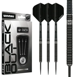 Darts nyíl készlet Winmau Blackout 90% 26g