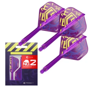 Darts toll és szár egyben Target Luke Littler World Champion K-Flex No2 toll, közepes szárral 26mm