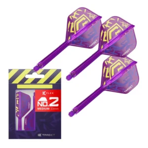Darts toll és szár egyben Target Luke Littler World Champion K-Flex No2 toll, hosszú szárral 33mm