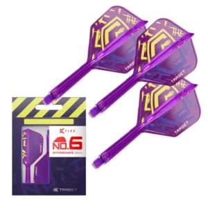 Darts toll és szár egyben Target Luke Littler World Champion K-Flex No6 toll, közepes szárral 26mm