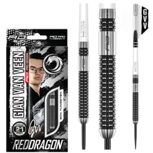 Darts nyíl készlet RedDragon Gian Van Veen Axis SE 90% 21g