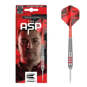 Darts nyíl készlet Target Nathan Aspinall Brass 22g