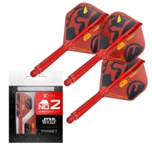 Darts toll és szár egyben Target K-Flex Star Wars Darth Maul No2, közepes 26mm