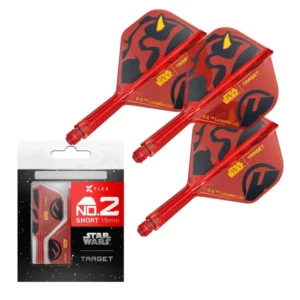 Darts toll és szár egyben Target K-Flex Star Wars Darth Maul No2, rövid 19mm