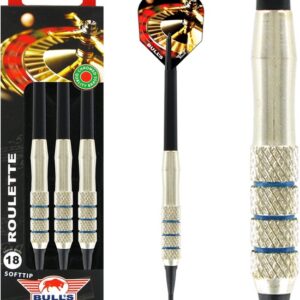 Darts nyíl készlet soft Bull's Roulette brass 18g