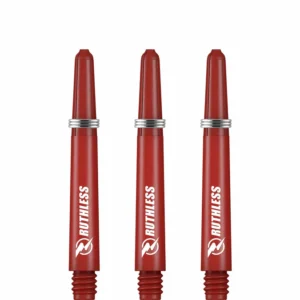Darts szár Ruthless piros, közepes 41mm