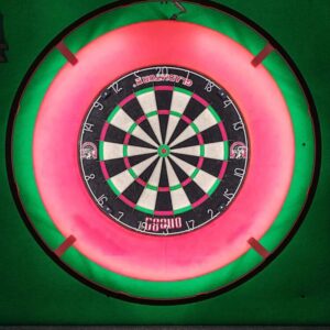 Darts világítás MantalDarts 360° fehér