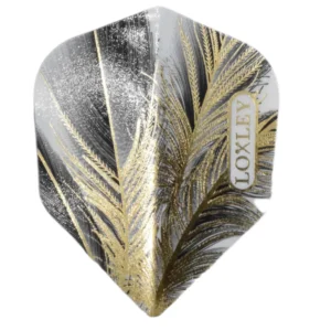 Darts toll Loxley Grey Gold Feather No6