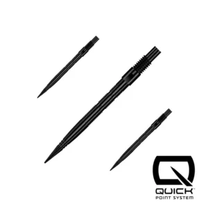 Darts hegy Harrows Micro Grip Quick Point fekete, 26mm