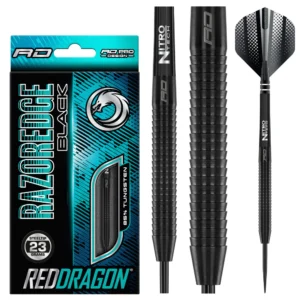 Darts nyíl készlet RedDragon Razor Edge Black 85% 23g
