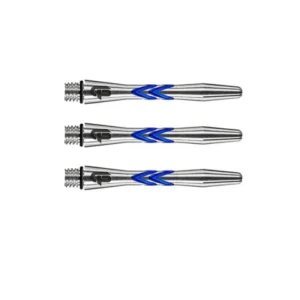 Darts szár RedDragon Gerwyn Price Iceman V-Groove Alumínium kék, rövid 36mm