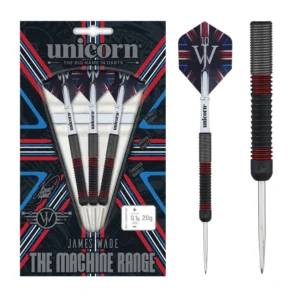 Darts nyíl készlet Unicorn James Wade The Machine 80% 24g