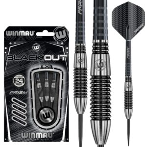 Darts nyíl készlet Winmau Blackout 90% 24g