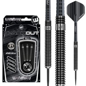 Darts nyíl készlet Winmau Blackout 90% 22g