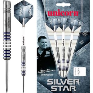 Darts nyíl készlet Unicorn Gary Anderson Silverstar 80% 21g