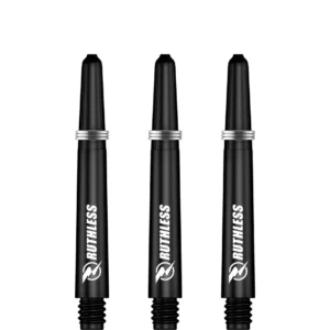 Darts szár Ruthless fekete, közepes 41mm