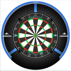 Darts tábla világítás Mission Torus 270 kék