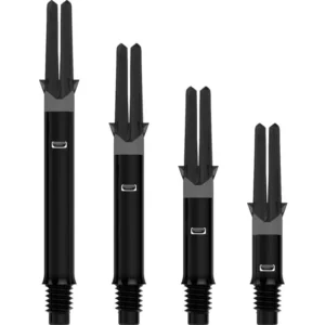 Darts szár L-style L-Shaft Silent Straight fekete 330 (33mm)