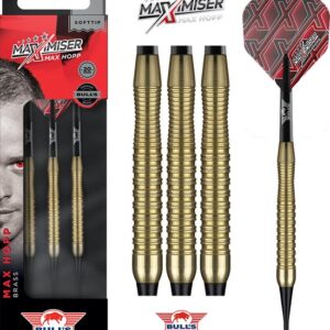 Darts nyíl készlet soft Bull's Max Hopp Gold brass 20g