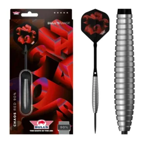 Darts nyíl készlet Bull's Chaos Red 90% 22g