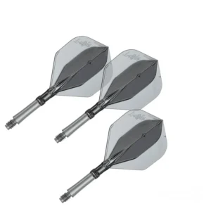 Darts toll és szár egyben L-Style L-System L1 átlátszó-fekete 260 közepes 42mm