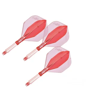 Darts toll és szár egyben L-Style L-System L1 átlátszó-piros 260 közepes 42mm