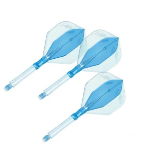 Darts toll és szár egyben L-Style L-System L1 átlátszó-kék 330 hosszú 49mm