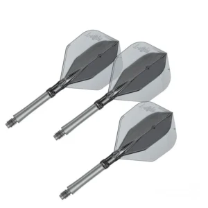 Darts toll és szár egyben L-Style L-System L1 átlátszó-fekete 330 hosszú 49mm