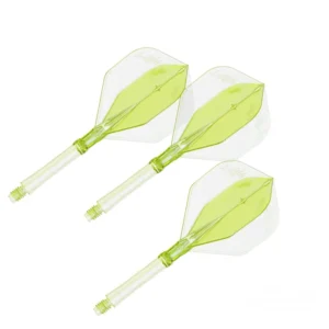 Darts toll és szár egyben L-Style L-System L1 átlátszó-sárga 330 hosszú 49mm