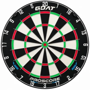 Darts tábla GOAT Proscore FLX gömbölyű drótos