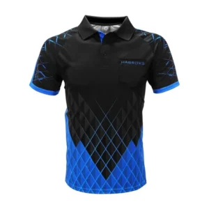 Darts mez Harrows Paragon fekete-kék 5XL-es