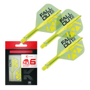 Darts toll és szár egyben Target Luke Littler Fallout 2026 K-Flex No6 toll, rövid szárral 19mm