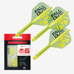 Darts toll és szár egyben Target Luke Littler Fallout 2026 K-Flex No6 toll, hosszú szárral 33mm