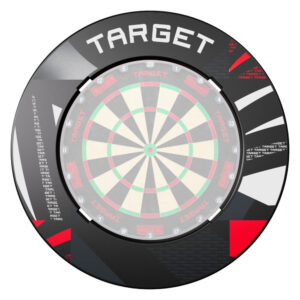 Darts falvédő tábla köré Target Black Patterned Notched