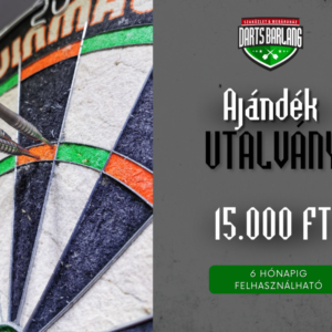 Ajándékutalvány 15000 forint értékben