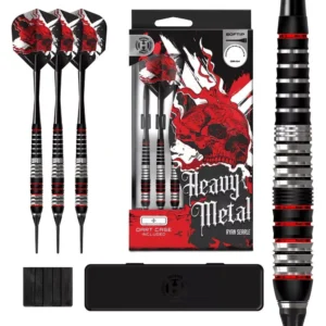 Darts nyíl készlet soft Harrows Heavy Metal brass 24g